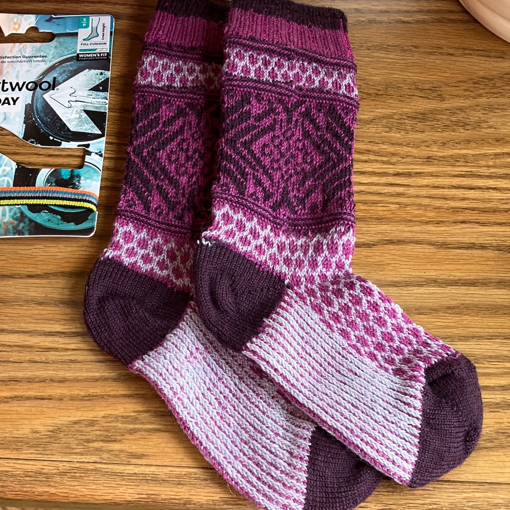 Smartwool Multicolor Knit Socks - Picture 6 of 7